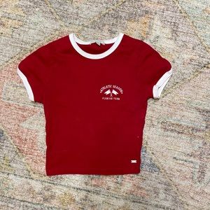 Red Pacific Republic Tee “Athletic Season” Pull&Bear